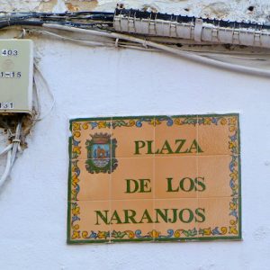 La Plaza de los Naranjos en Marbella
