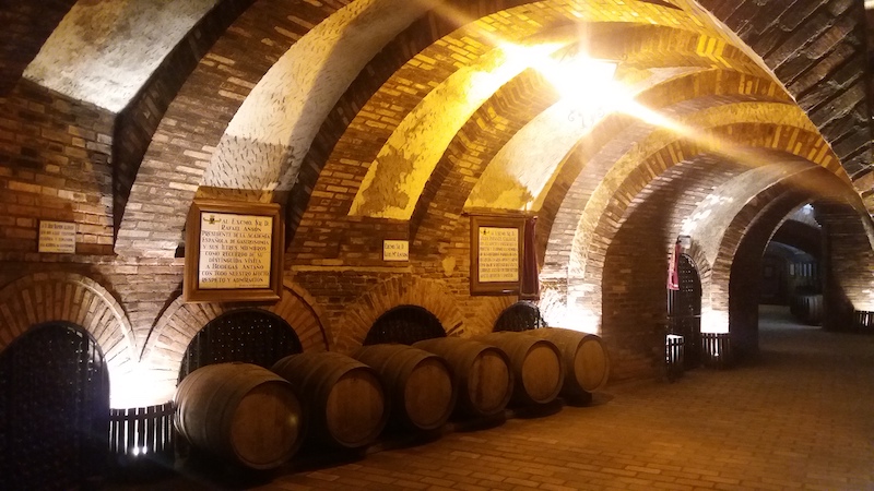 Placas en Bodegas Mocén en Rueda en Valladolid