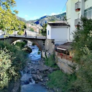 El Río Monachil en la provincia de Granada