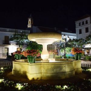 La Plaza de las Flores en Estepona