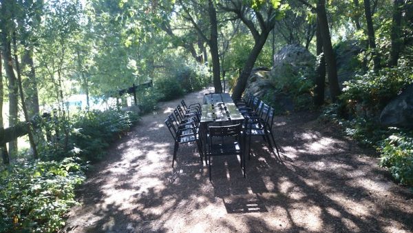 Zona de ocio de la Finca el Venero en Navaluenga
