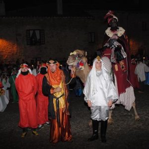 Cabalgata de  Reyes en Santillana del Mar