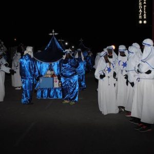 Cabalgata de  Reyes en Santillana del Mar