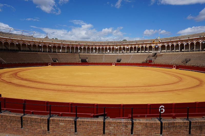 Plaza de toros de la Maestranza en Sevilla