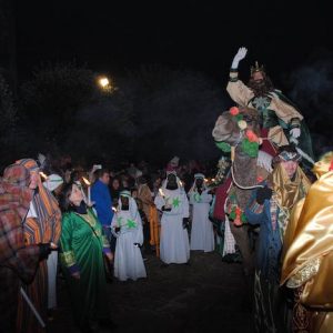 Cabalgata de  Reyes en Santillana del Mar