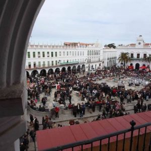 La Plaza Mayor de Llerena