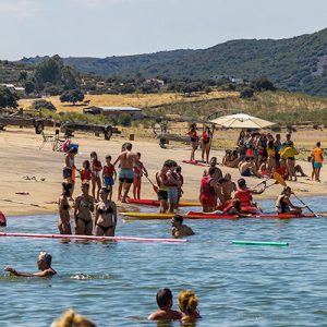 La playa de Peloche en Herrera del Duque