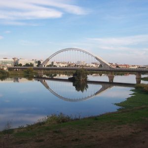 El puente de Lusitania en Mérida