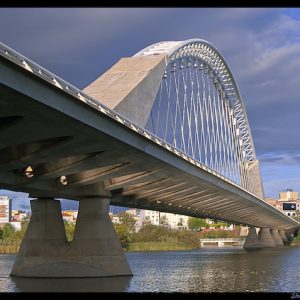 El puente de Lusitania en Mérida