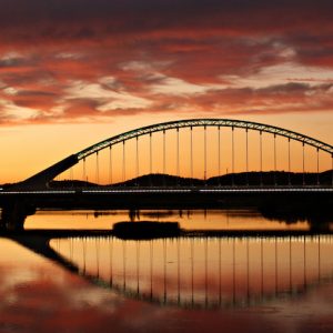 El puente de Lusitania en Mérida