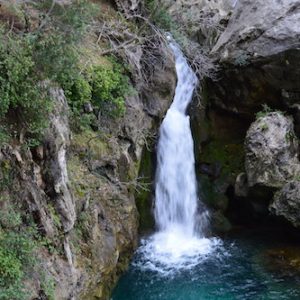 El nacimiento del río Borosa en Cazorla