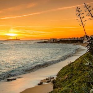 La playa de los Caños de Meca en Barbate