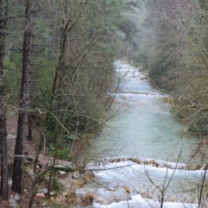 El nacimiento del río  Guadalquivir en Cazorla