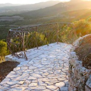 El mirador del Penedés en Font-Rubí