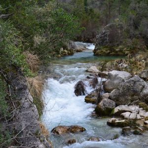 El nacimiento del río  Guadalquivir en Cazorla