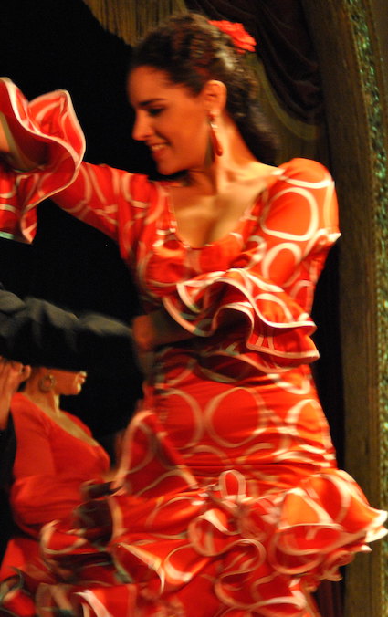 Artista de flamenco en Sevilla
