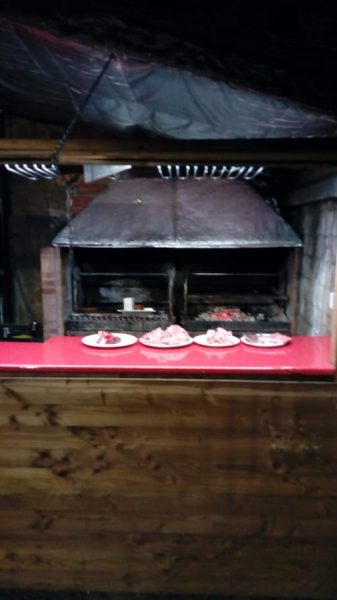 Asador del mesón brasería Eguren en Vinuesa en Soria