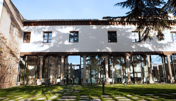 Fachada del Palacio Sofraga en Ávila en Castilla y León