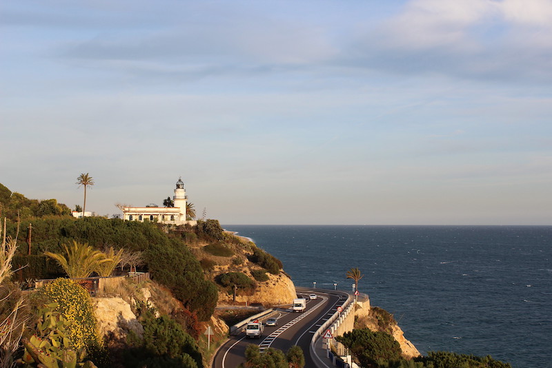 Faro de Calella en Cataluña