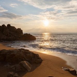 La Playa de Las Rocas en Calella