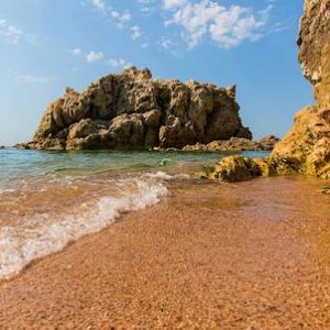 La Playa de Las Rocas en Calella