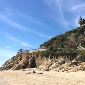 Playa de Garbí en Calella