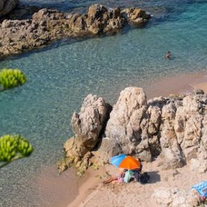 La Playa de Las Rocas en Calella