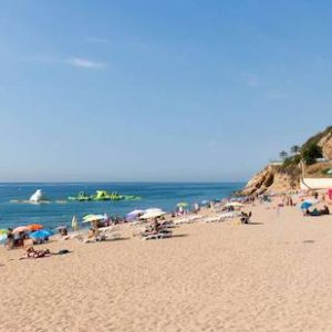 Playa de Garbí en Calella