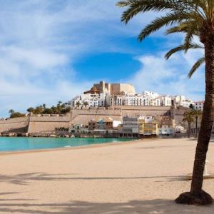 La playa Norte en Peñíscola