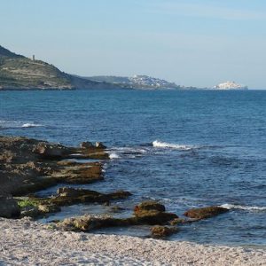 Playa el Russo en Peñíscola en Castellón