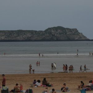 La isla de los Conejos en Suances en Cantabria