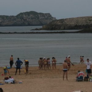 La isla de los Conejos en Suances en Cantabria