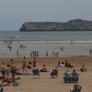 La isla de los Conejos en Suances en Cantabria