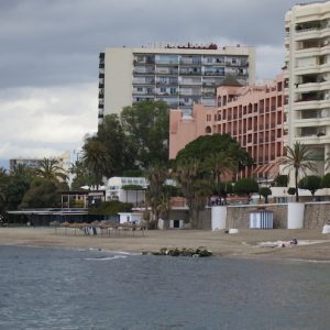 La playa de Venus en Marbella