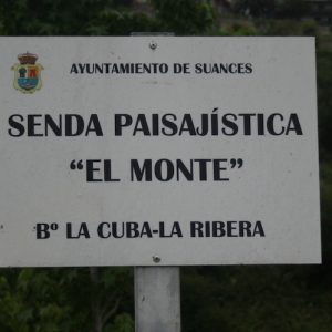 La senda paisajística El Monte en Suances
