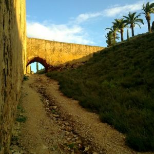 La alcazaba en Badajoz