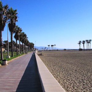Playa Serena en Roquetas de Mar