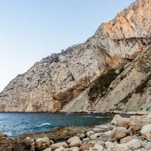 La cala del Penyal en Calpe