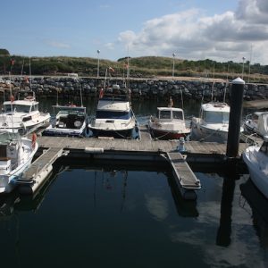 Puerto deportivo de Suances en Cantabria