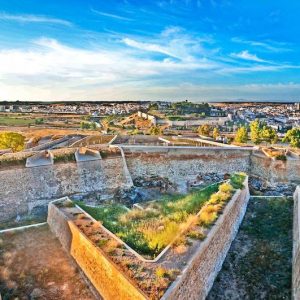 El fuerte de San Cristóbal en Badajoz