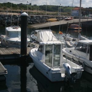 Puerto deportivo de Suances en Cantabria
