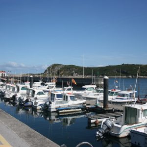 Puerto deportivo de Suances en Cantabria