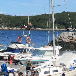 Puerto deportivo de Suances en Cantabria