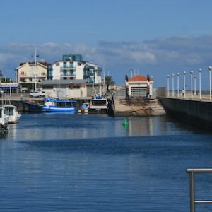 Puerto deportivo de Suances en Cantabria