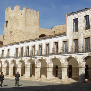 La Plaza Alta en Badajoz