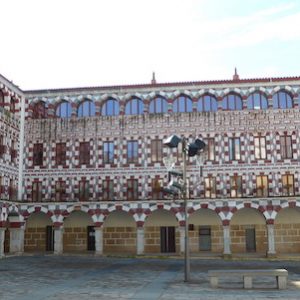 La Plaza Alta en Badajoz