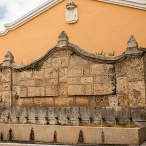 Las fuentes en Brihuega