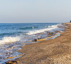 La playa de Macenas en Mojácar