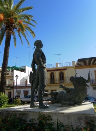 Estatua de Joselito el Rey de los Toreros en Gálvez