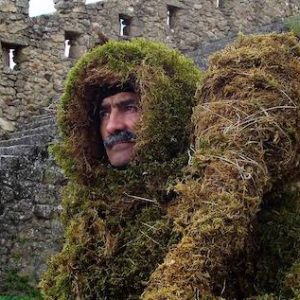El hombre de musgo en Béjar